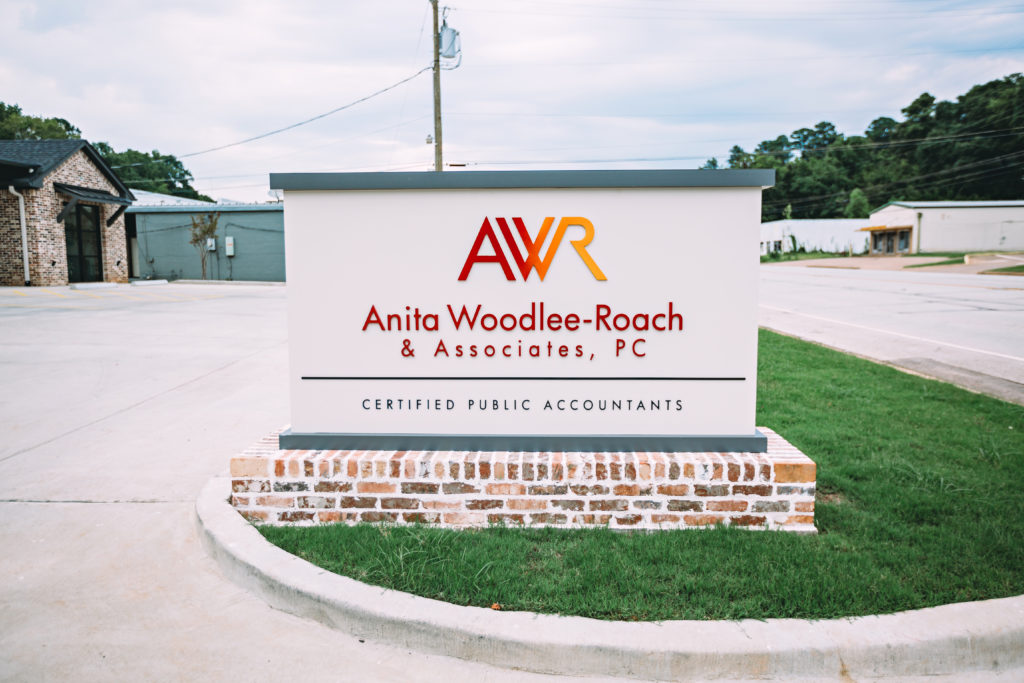 Sign outside the Rusk office